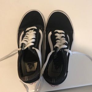 black old school vans
